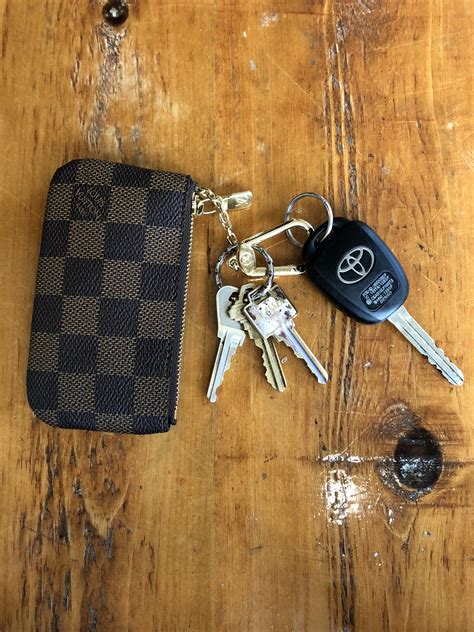 car key holder lv|louis vuitton keychains on sale.